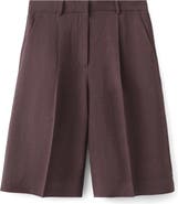 MANGO Argelia Pleated Bermuda shorts