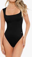 Popilush Shapewear Cloudsense Sleeveless Square Neck Bodysuit