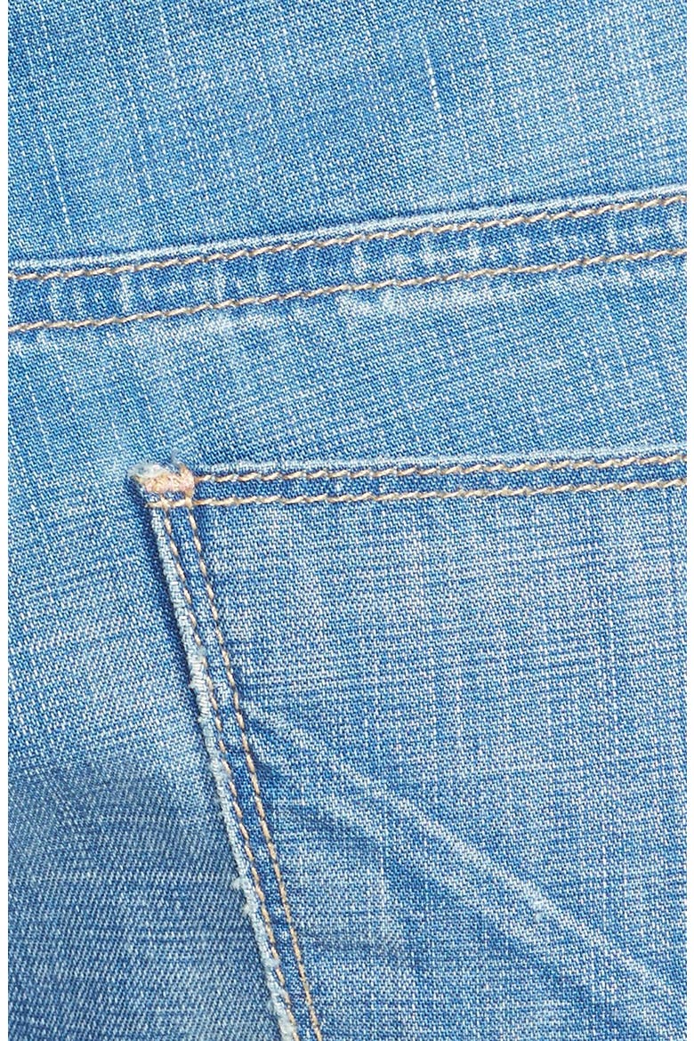 'Harmony' Sleeveless Denim Romper, Alternate, color, WONDERLAND
