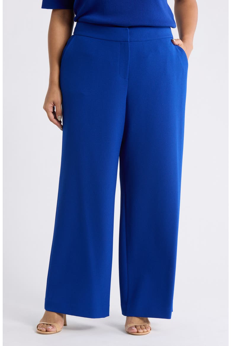 Stretch Straight Leg Pants, Main, color, COBALT