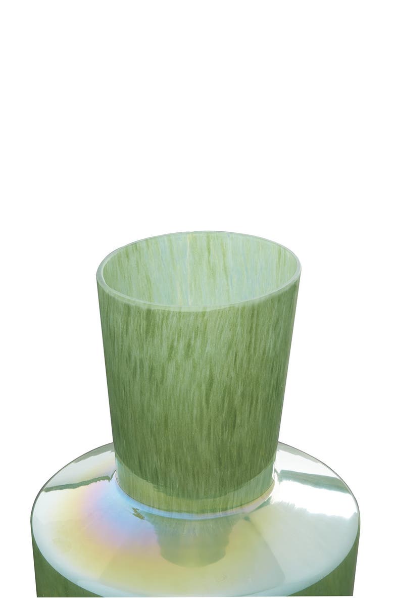 Novogratz Green Glass Modern Vase, Alternate, color,