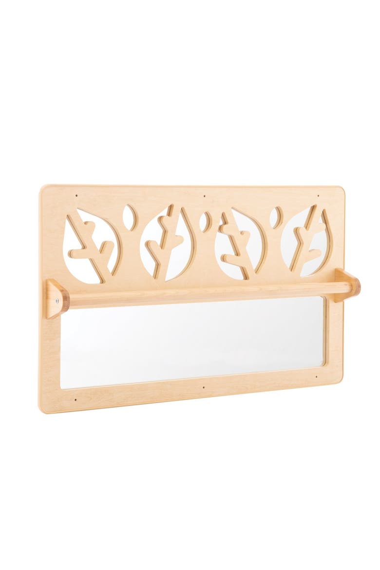 Exploration Wall Mirror, Main, color, Beige