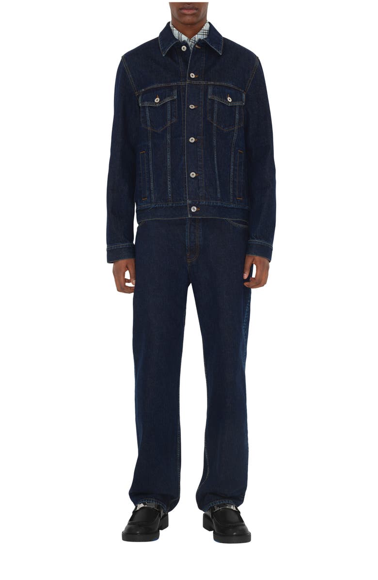Burberry Denim Jacket, Main, color, 
