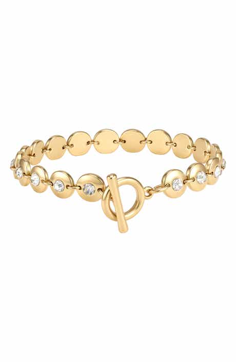 Crystal Link Chain Bracelet