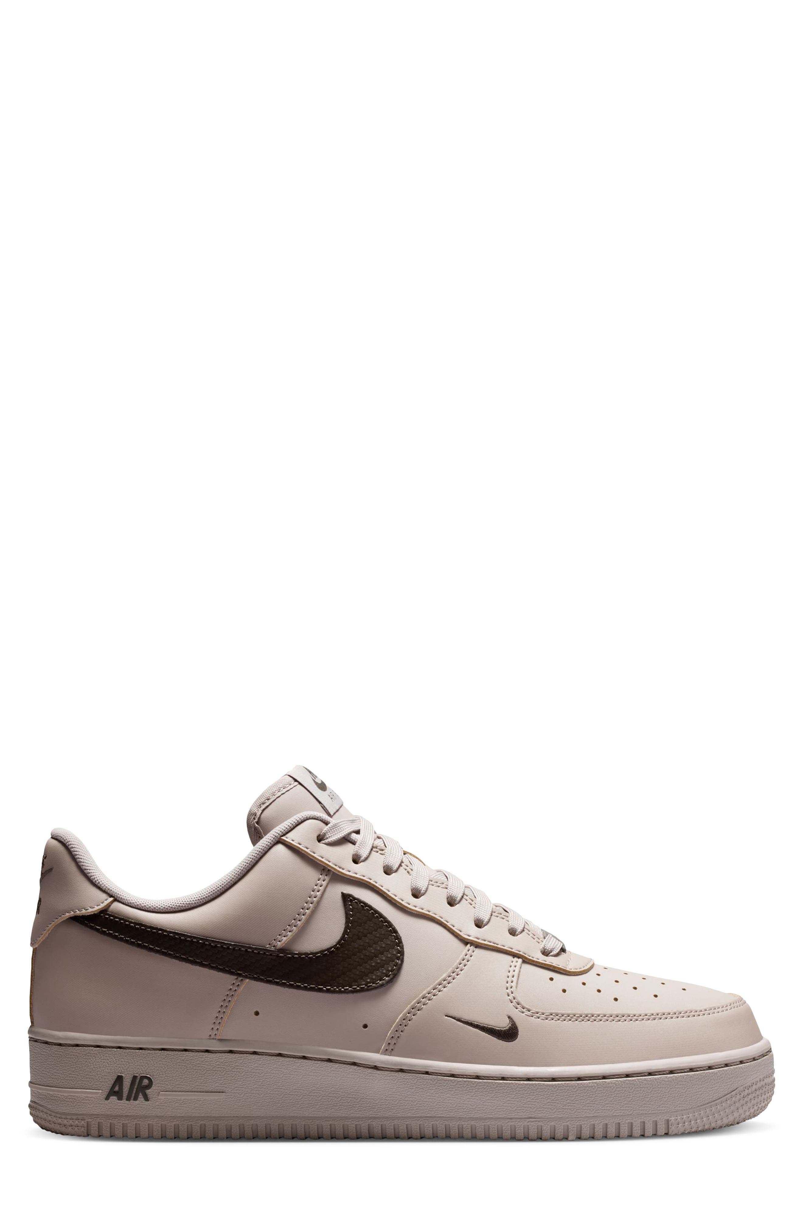 Air Force 1 '07 Basketball Sneaker, Alternate, color, COLLEGE GREY/ NEWSPRINT