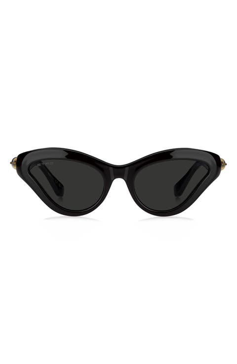 55mm Cat Eye Sunglasses