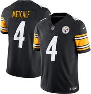 Nike Men's Nike DK Metcalf Black Pittsburgh Steelers Team Vapor F.U.S.E. Limited Jersey
