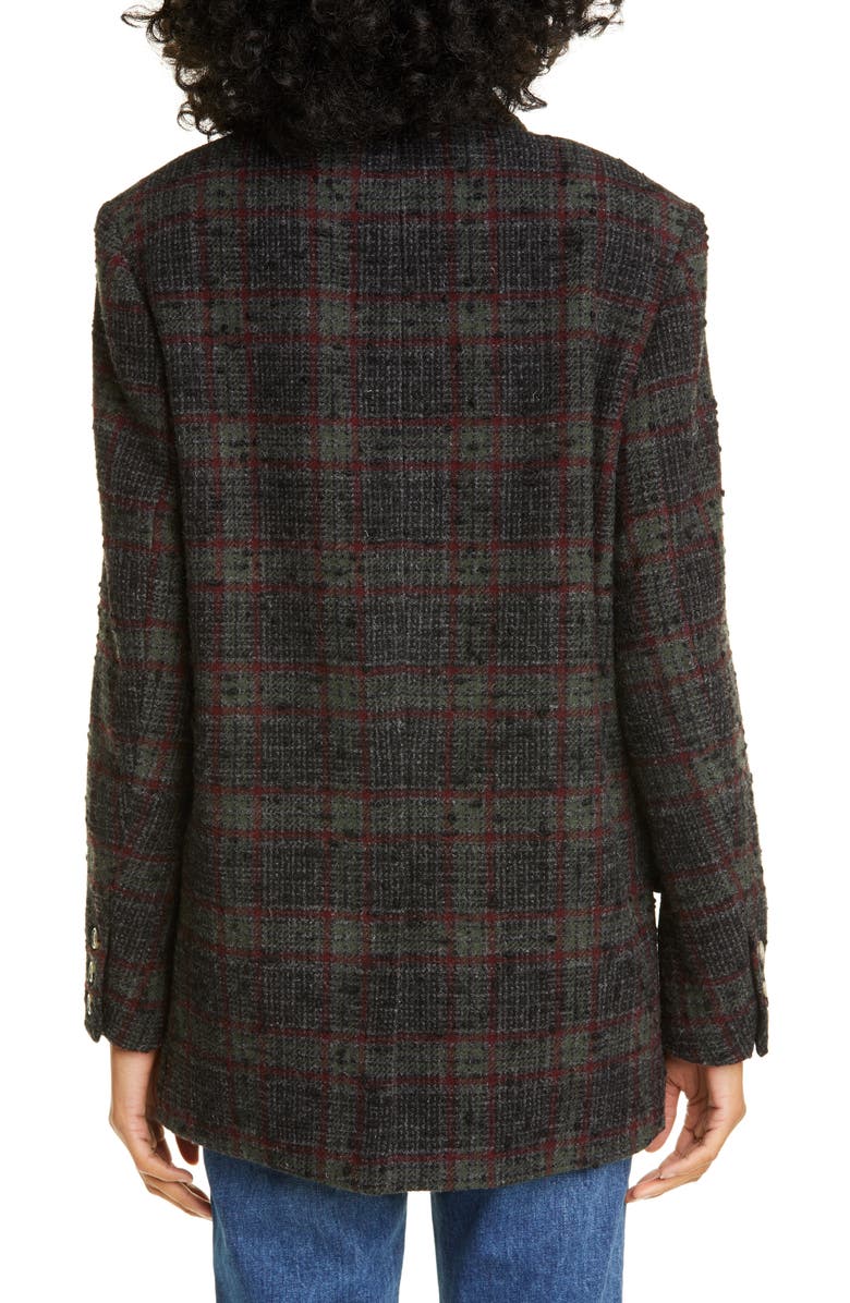 Isabel Marant Étoile Korix Wool Blend Jacket, Alternate, color, 