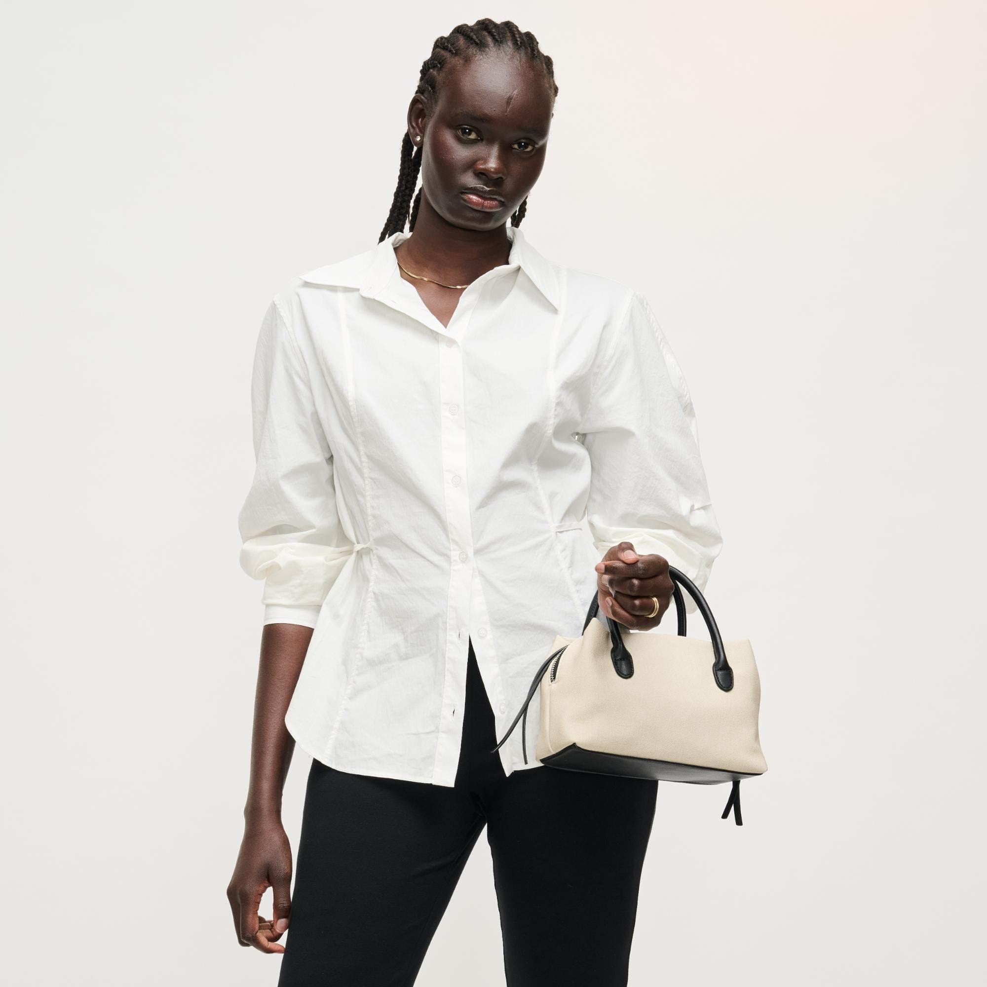 Logan Crossbody, Alternate, color, Ivory Black