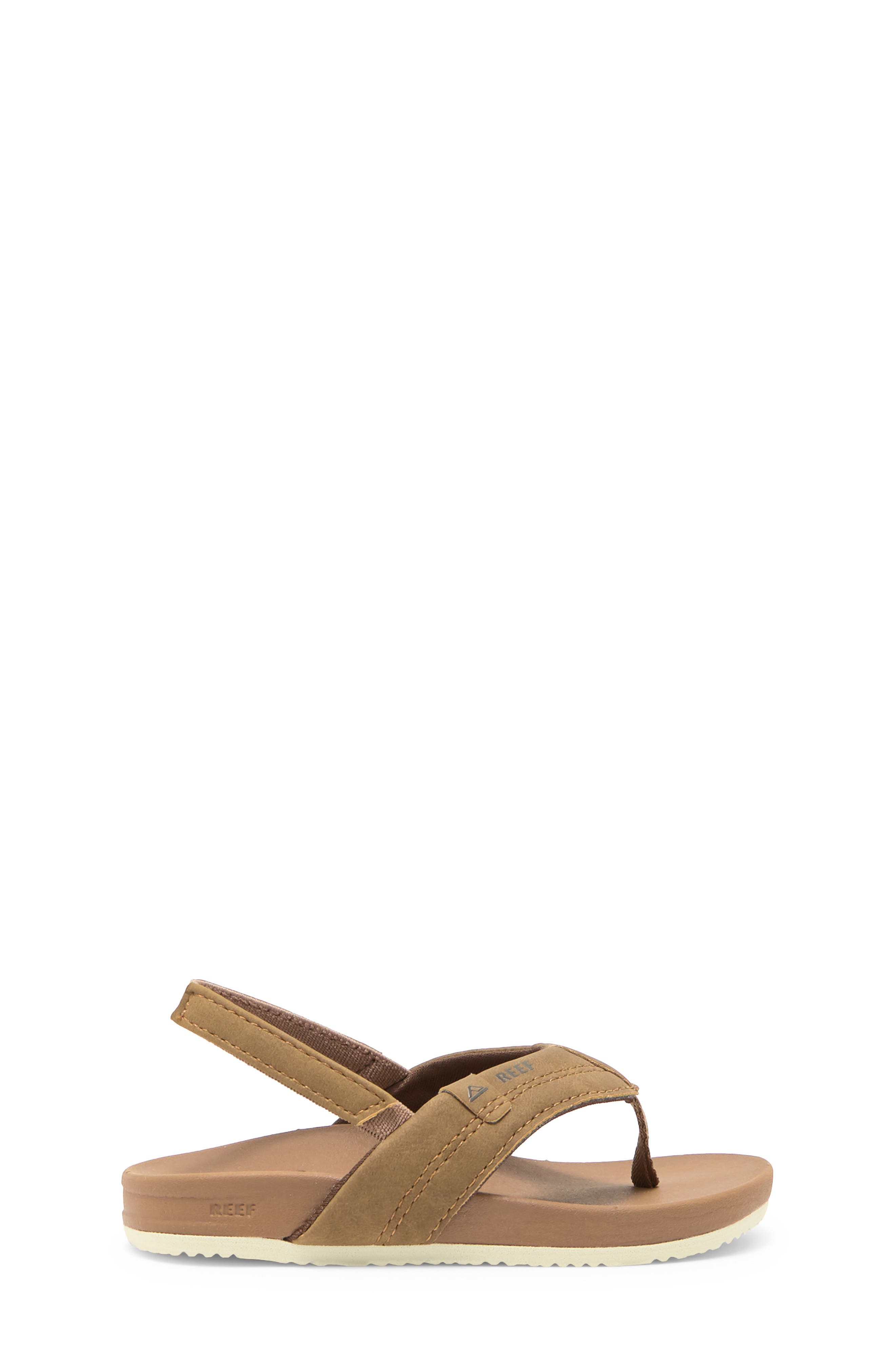 Reef Kids' Lil' Cushion Spring Flip Flop Sandal, Alternate, color, Tan