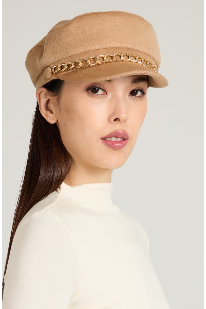 Marina Chain Trim Cap, Alternate, color, CAMEL
