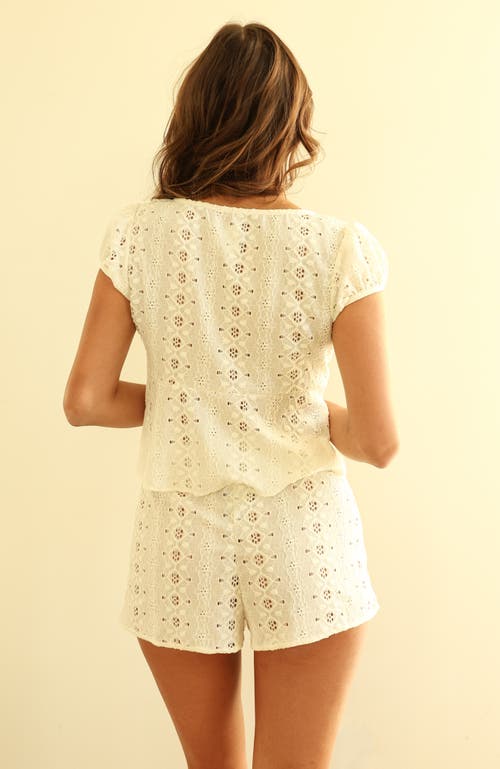 Dippin Daisys Meadowland Top In White