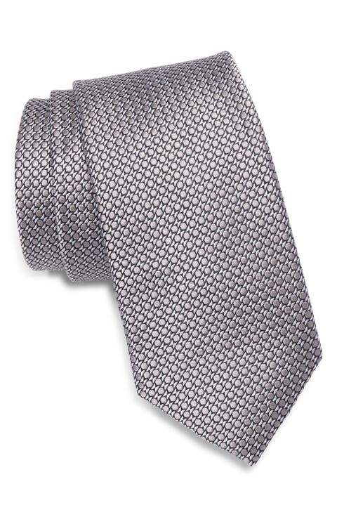 Chandler Geometric Jacquard Tie