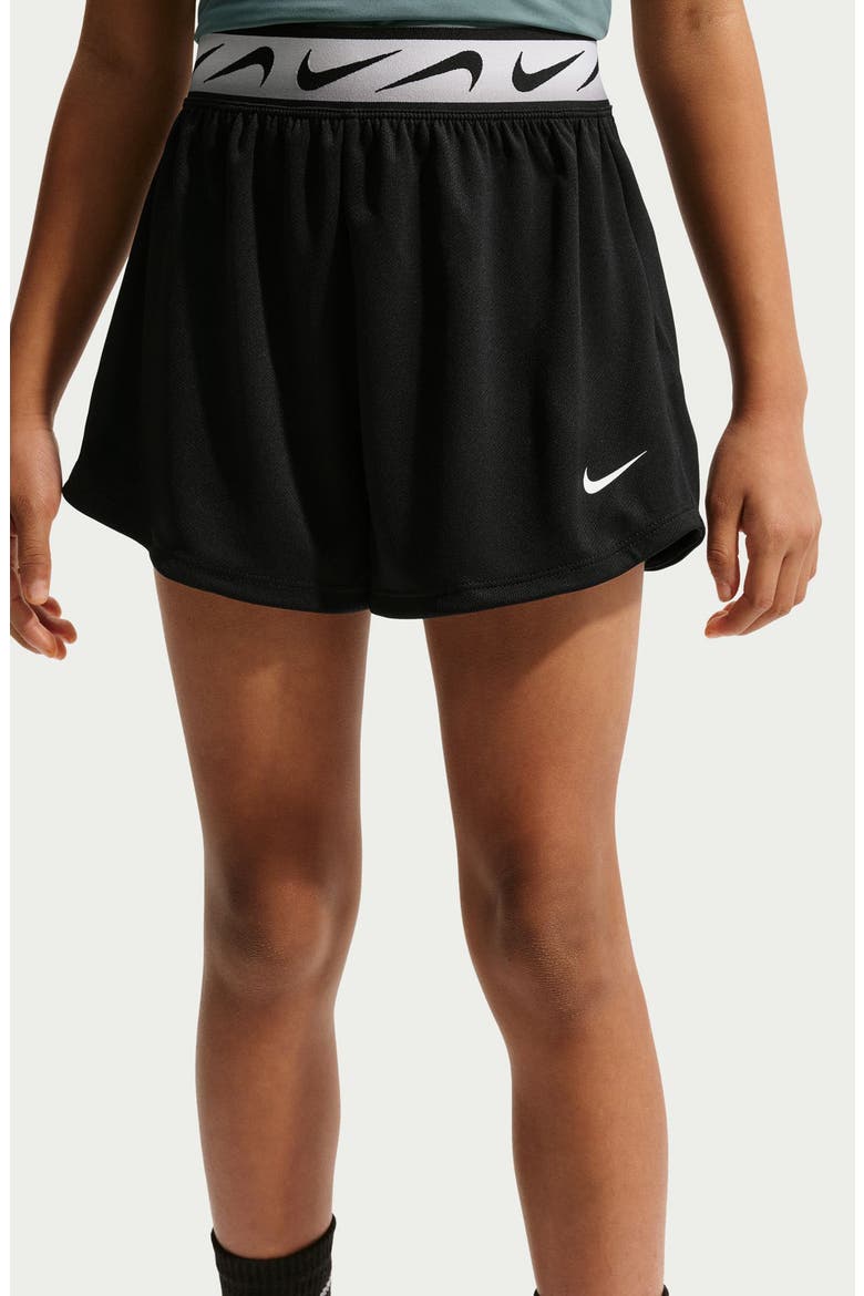 Kids' Dash Dri-FIT Shorts, Alternate, color, BLACK/ SMOKE GREY/ WHITE