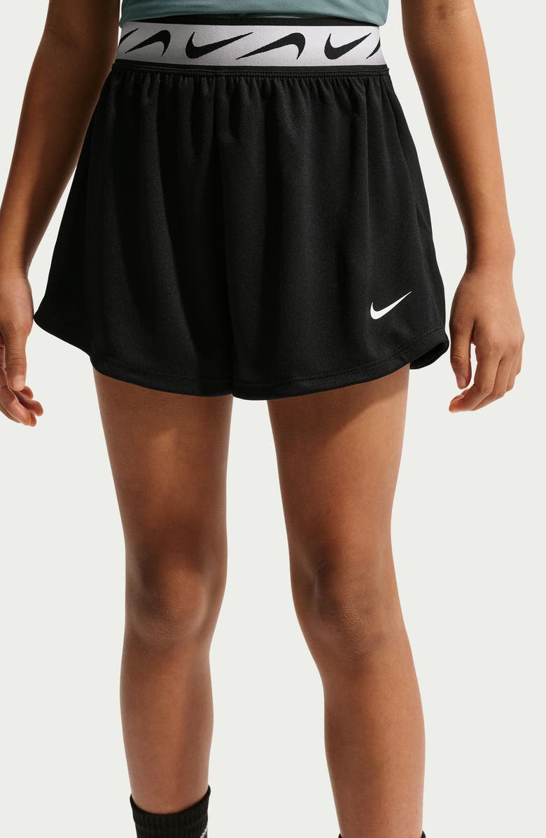 Nike Kids' Dash Dri-FIT Shorts, Alternate, color, Black/ Smoke Grey/ White