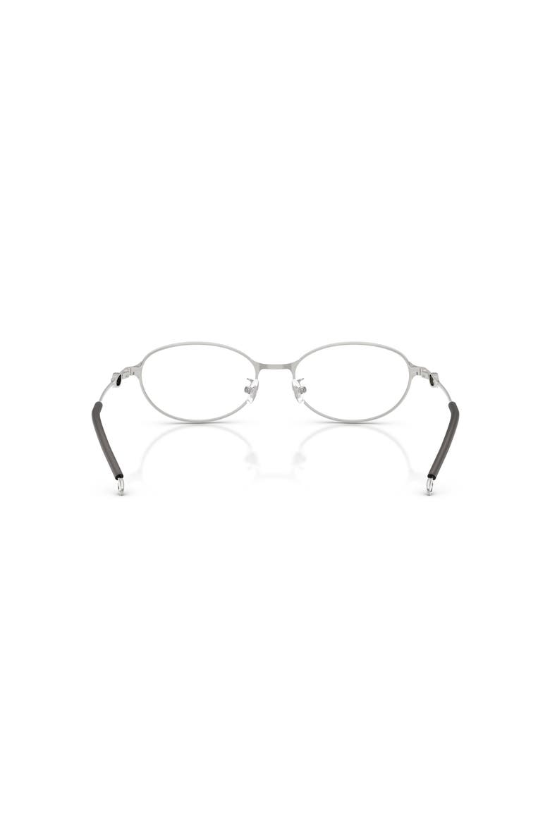 53mm Oval optical glasses, Alternate, color, Silver