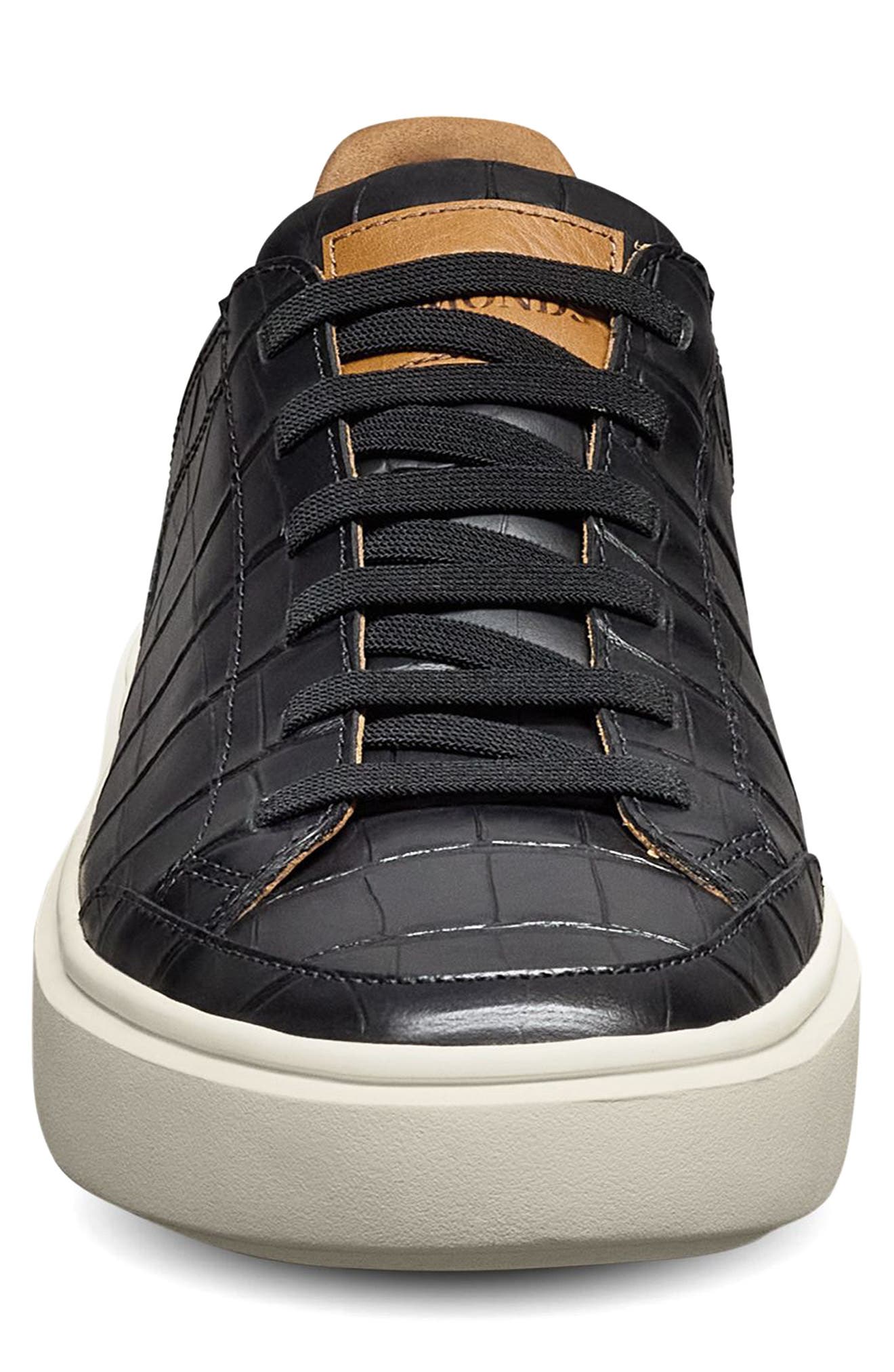 Allen Edmonds Oliver Sneaker, Alternate, color, Black