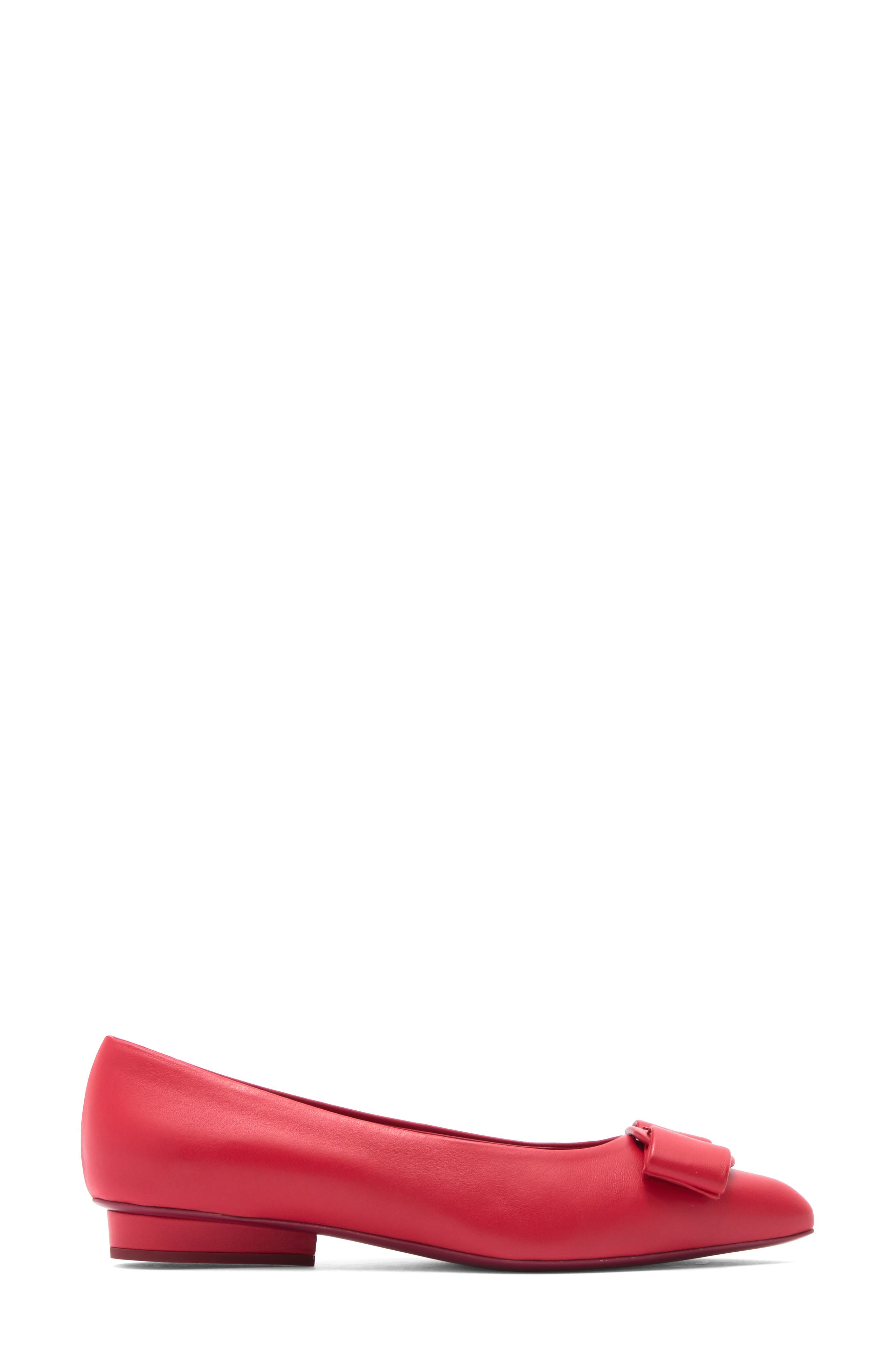 FERRAGAMO Viva Bow Ballet Flat, Alternate, color, 