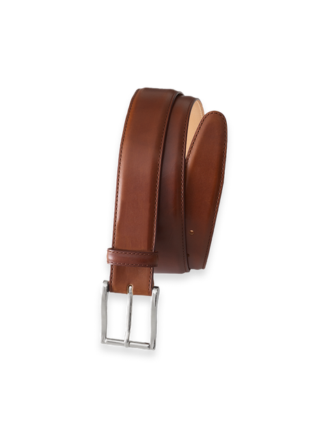Leather Belt With Changeable Buckle