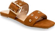 CHASE AND CHLOE Eve Double Strap Slide Sandal