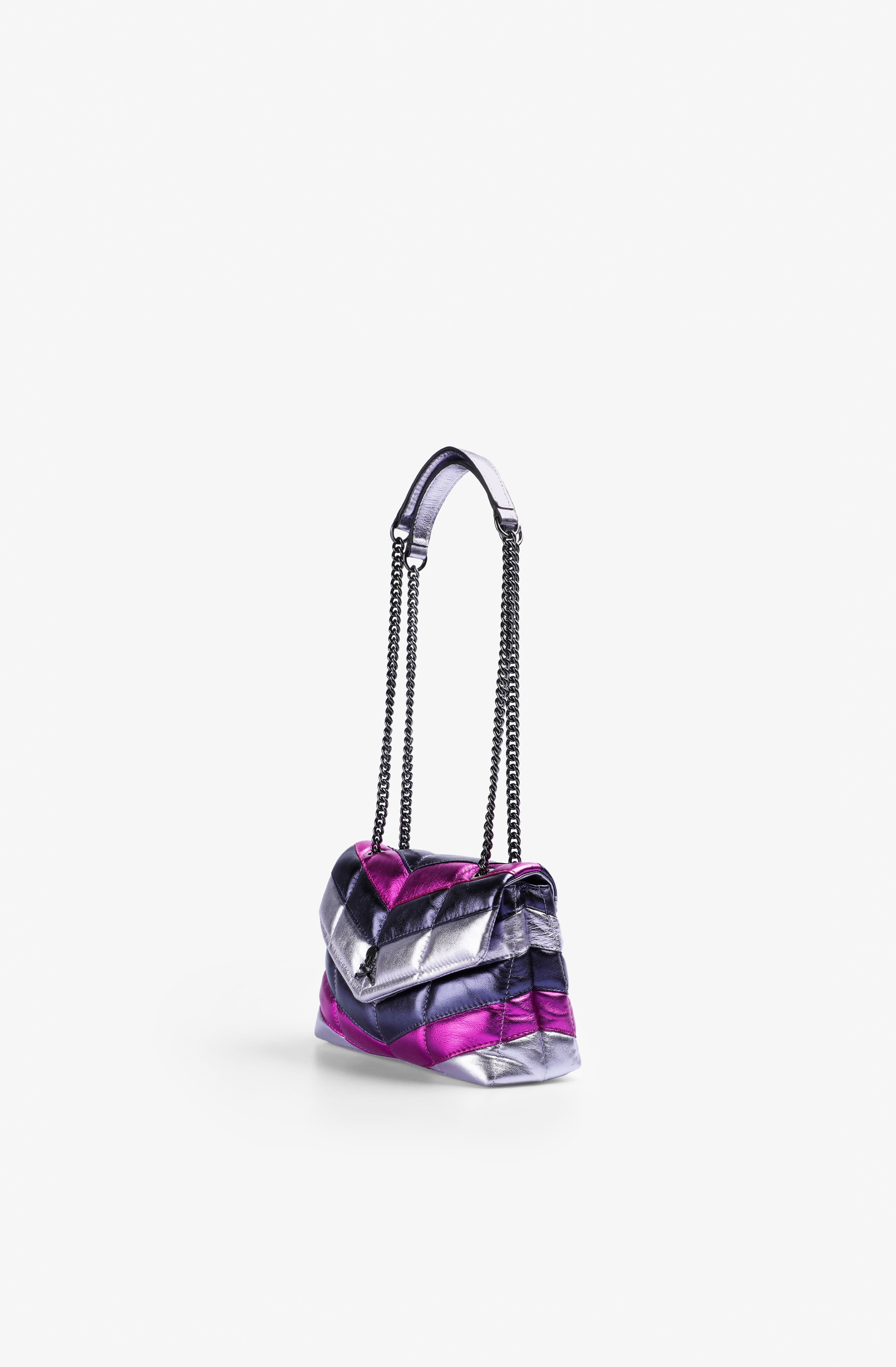 Mini Russia Bag, Alternate, color, Metallic