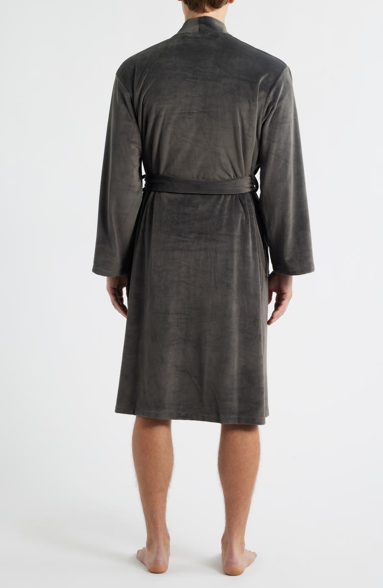 Barefoot Dreams<sup>®</sup> LuxeChic<sup>®</sup> Robe, Alternate, color, Carbon