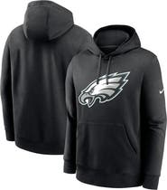 Nike Men's Nike Black Philadelphia Eagles Club Logo Pullover Hoodie
