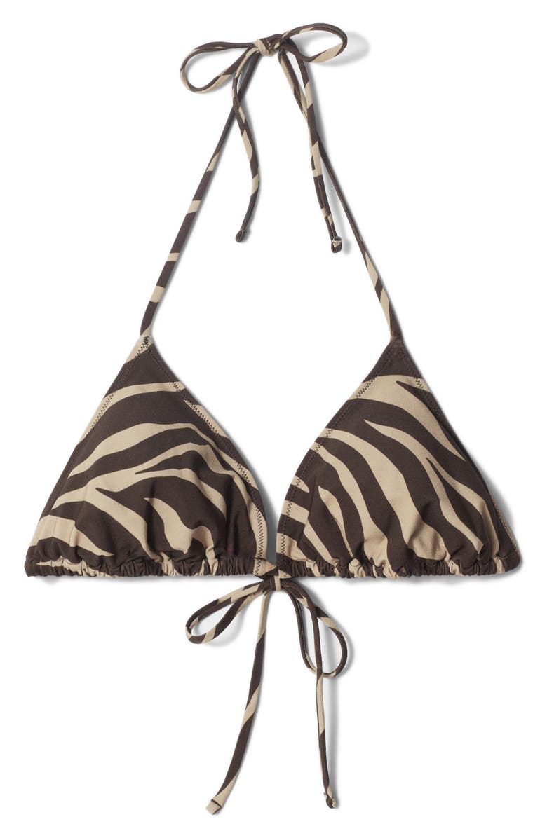 & Other Stories Triangle Bikini Top, Alternate, color,