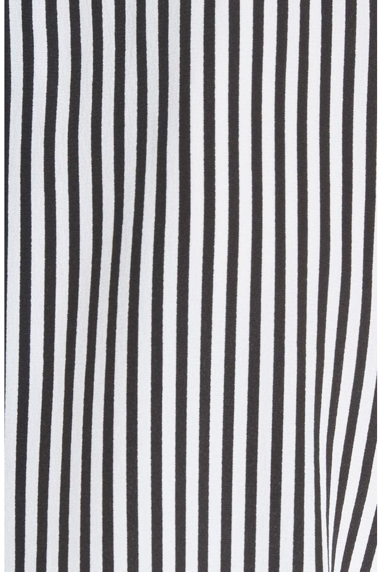 Essential Stripe Silk Shirt, Alternate, color, BRI WHT-TB
