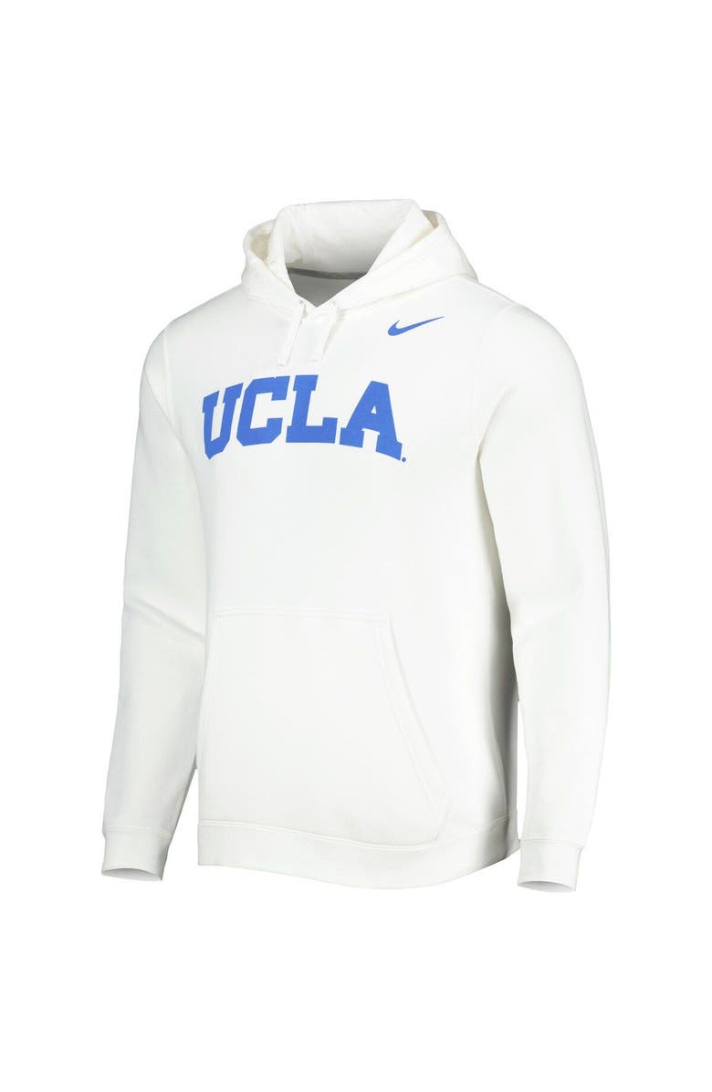 Nike Men's Nike White UCLA Bruins Logo Club Pullover Hoodie, Alternate, color, 