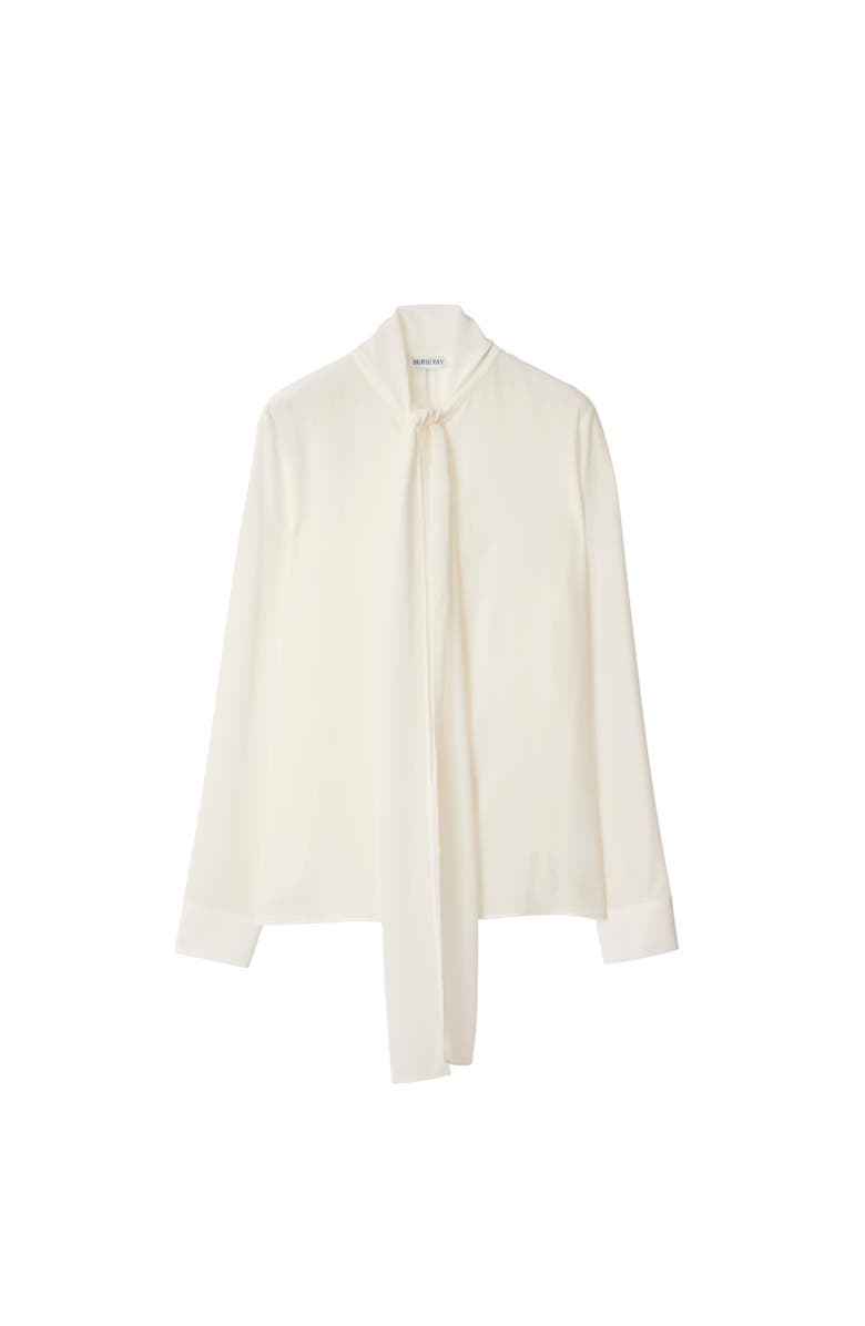 Burberry Silk Blouse, Alternate, color, 