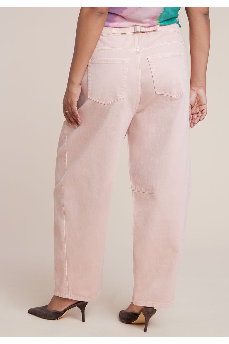 Pink Wash Barrel Leg Jean, Alternate, color, EVENING SAND
