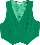 SUGARLIPS Stretch Woven Vest