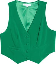 SUGARLIPS Stretch Woven Vest