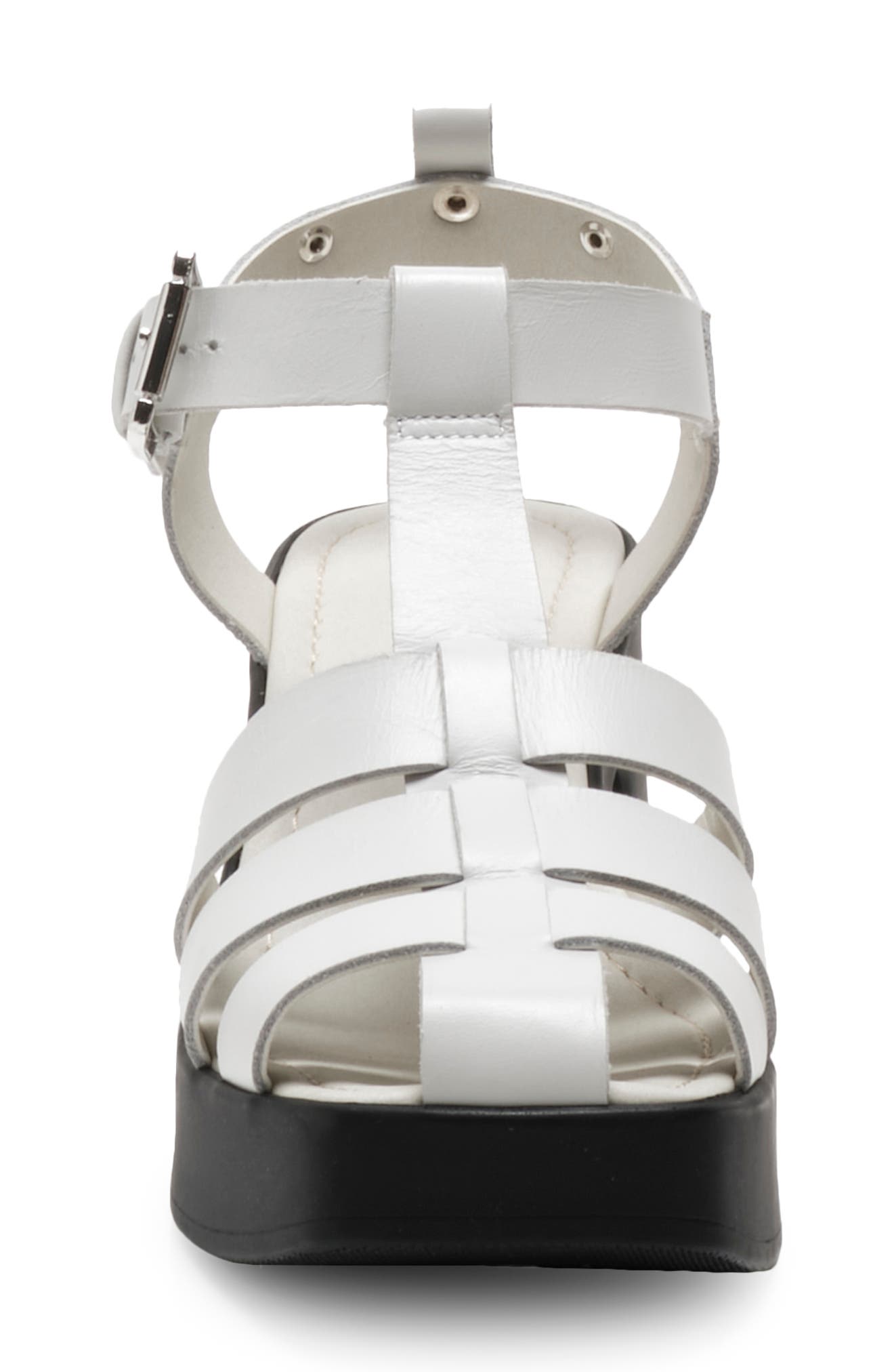 Pacific Platform Fisherman Sandal, Alternate, color, OFF WHITE