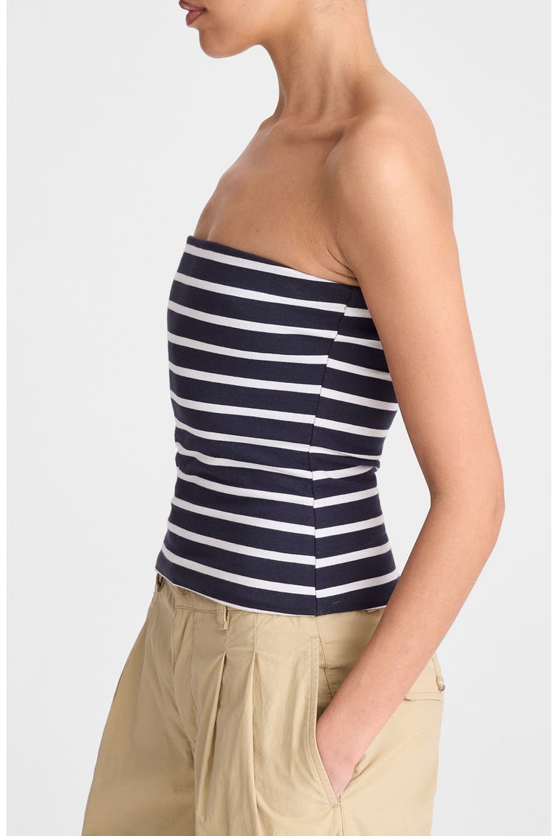 Knit Tube Top, Alternate, color, NAVY
