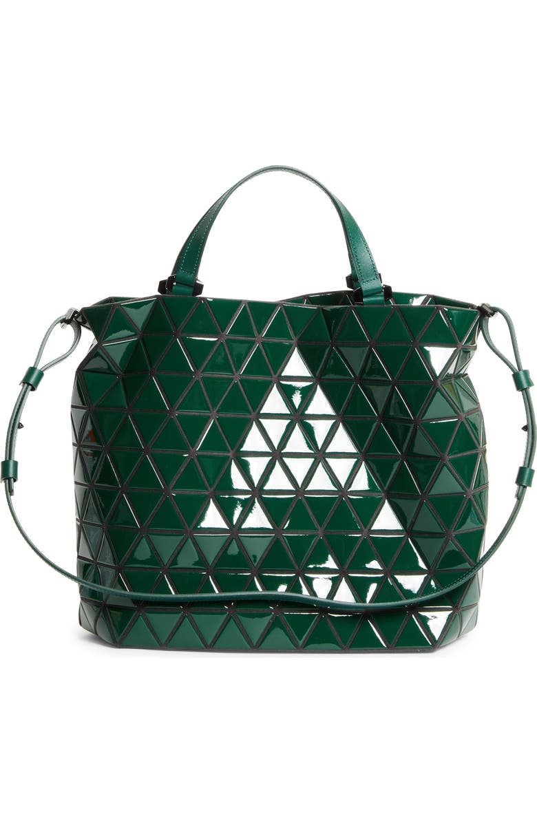 Bao Bao Issey Miyake Crystal Gloss Tote, Alternate, color, Deep Green