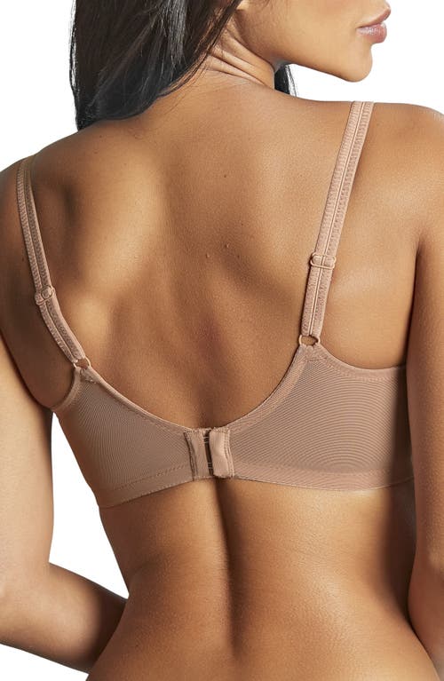 Panache Envy Underwire Plunge T-shirt Bra In Honey