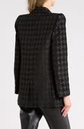 L'AGENCE Cambrie Oversized Houndstooth Blazer