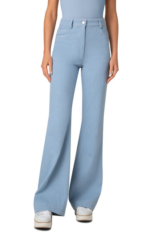 Akris Punto Courtney Tailored Bootcut Jeans In Sky