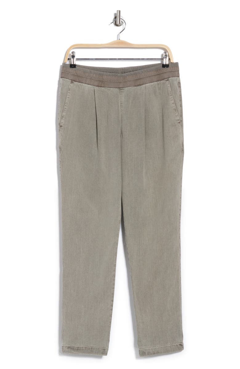 James Perse Single Pleat Relaxed Pull-On Pants, Alternate, color, Dapple Pigment