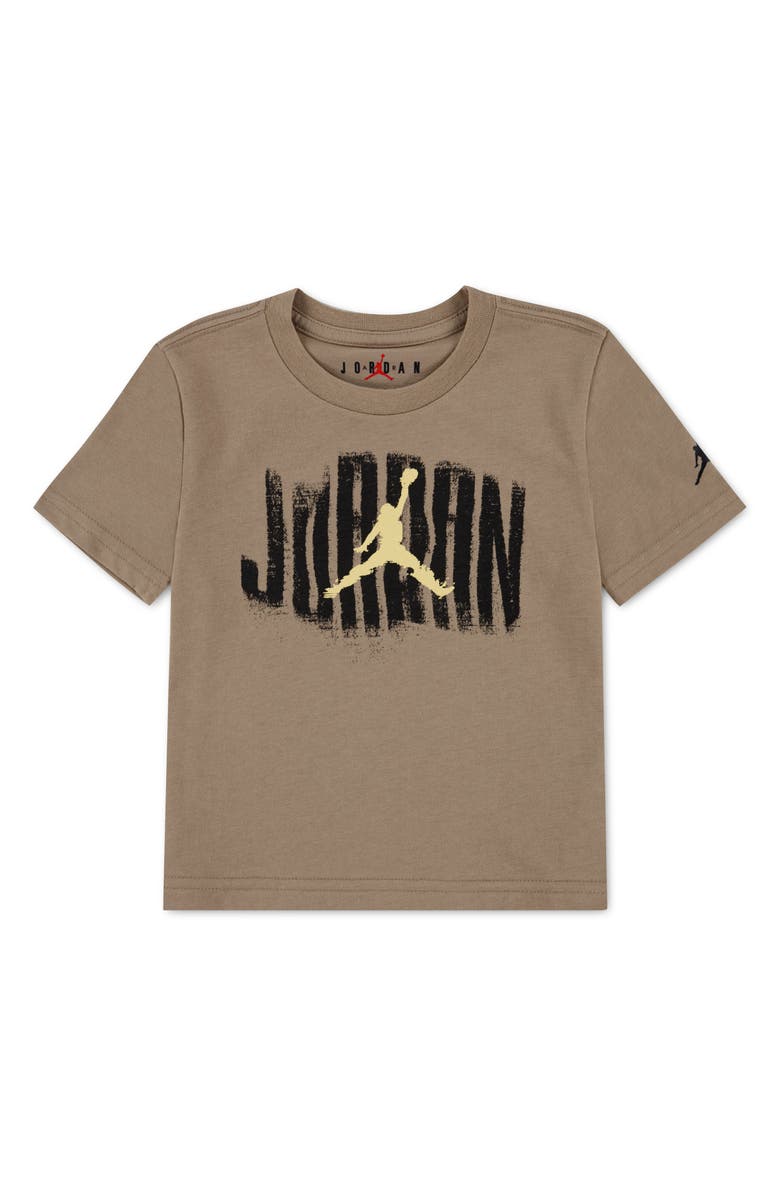 Jordan Kids' Short Sleeve Graphic T-Shirt, Main, color, Khaki