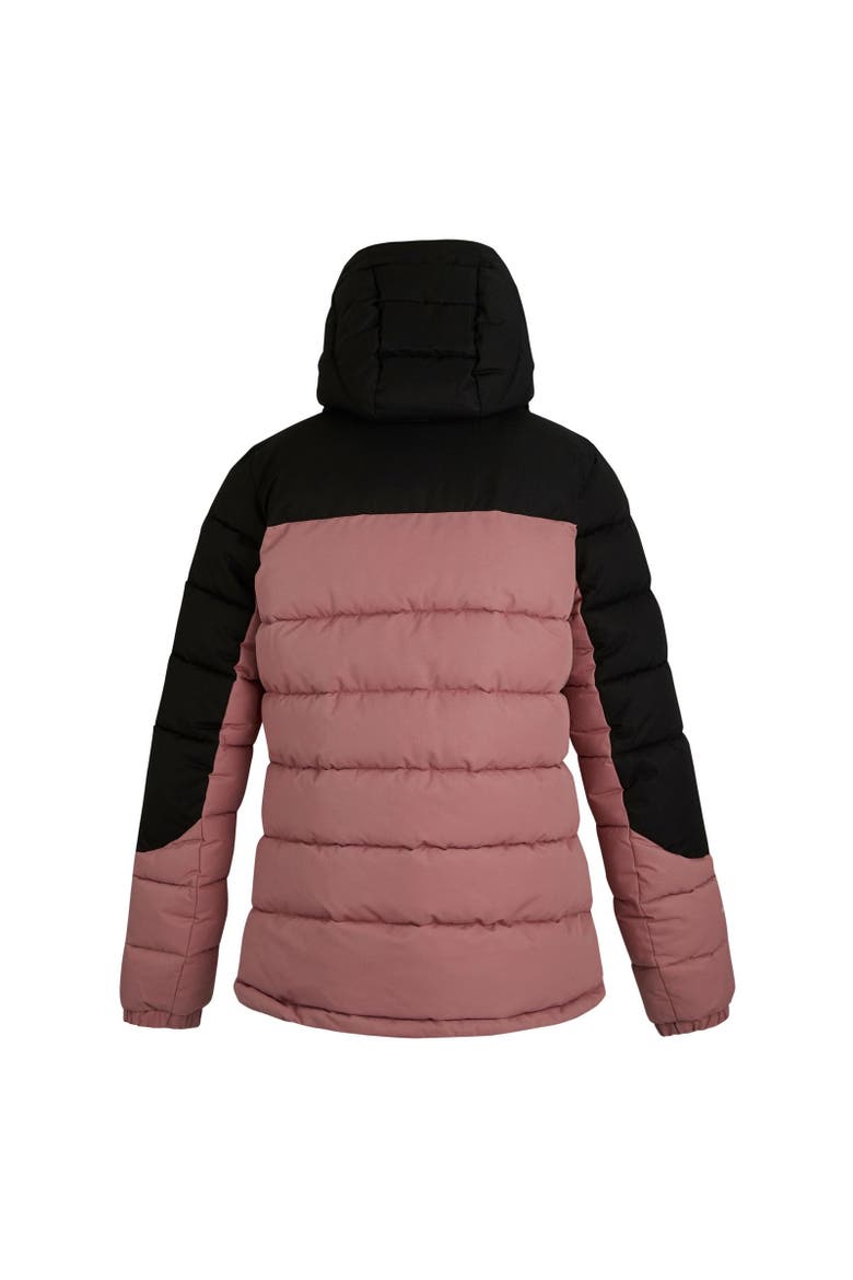Aldthorn Quilted Jacket, Alternate, color, Dusty Rose and Black