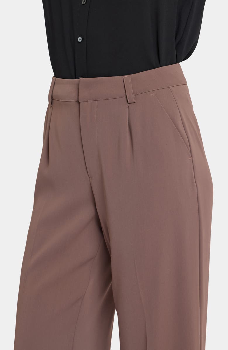 NYDJ Crepe Ankle Wide Leg Pants, Alternate, color,