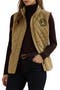 Crest Patch Diamond Quilted Vest