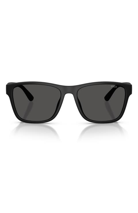 56mm Square Sunglasses