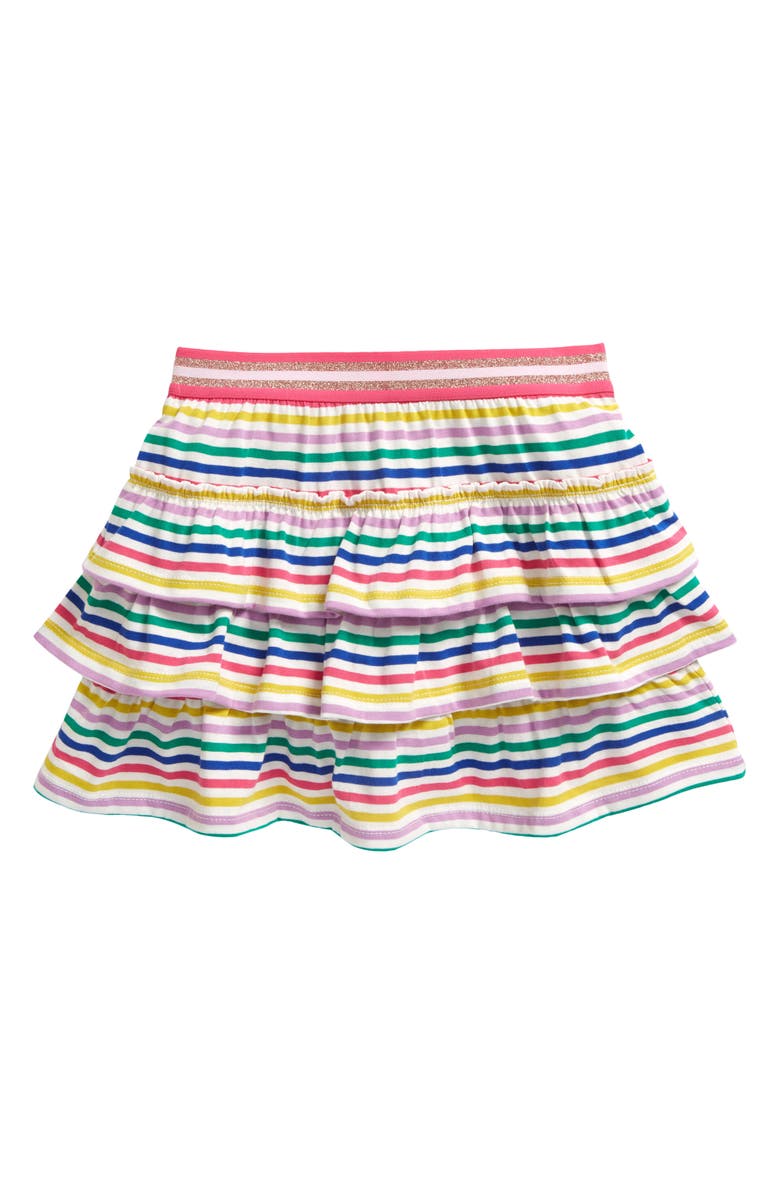 Mini Boden Kids' Jersey Ruffle Skort, Main, color, 