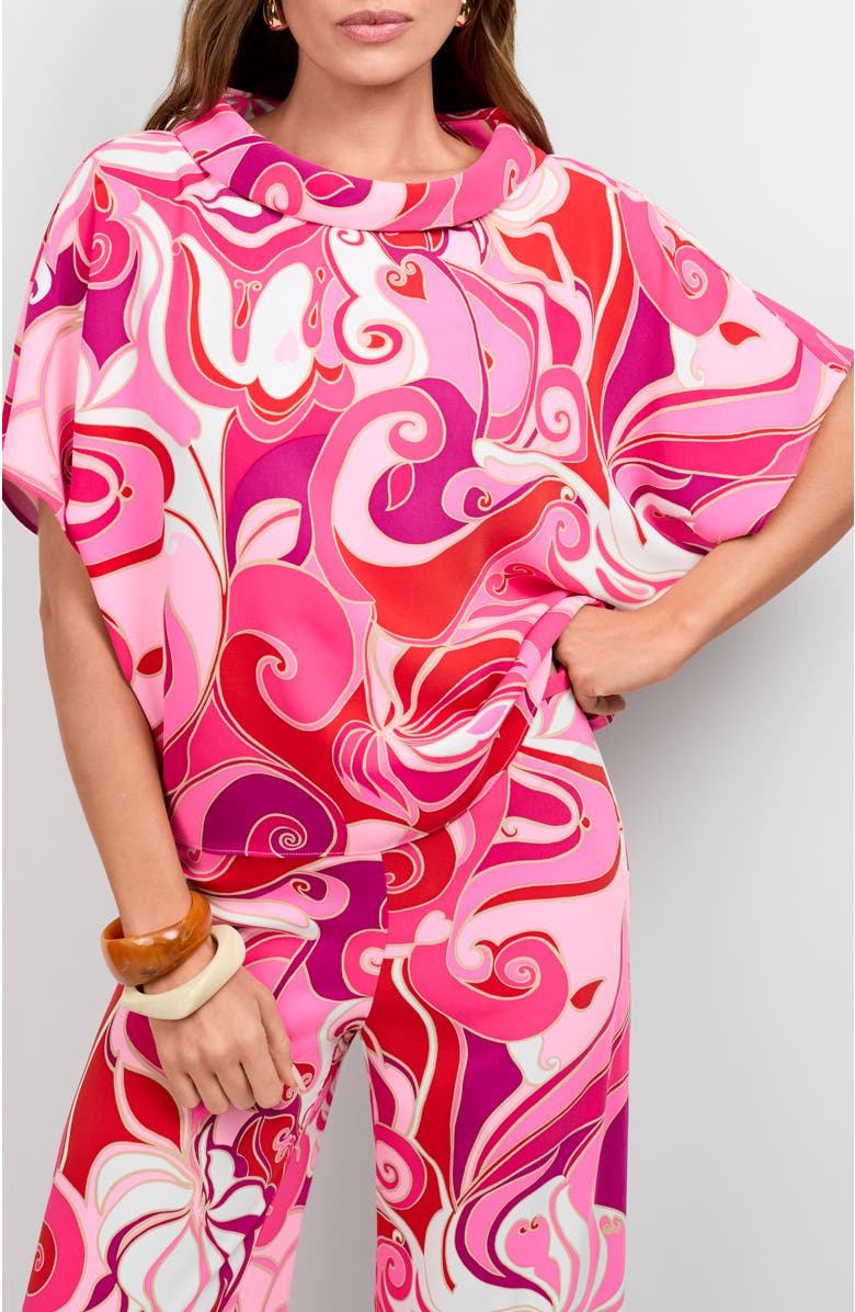 Trina Turk Honeysuckle Top, Main, color, Multi