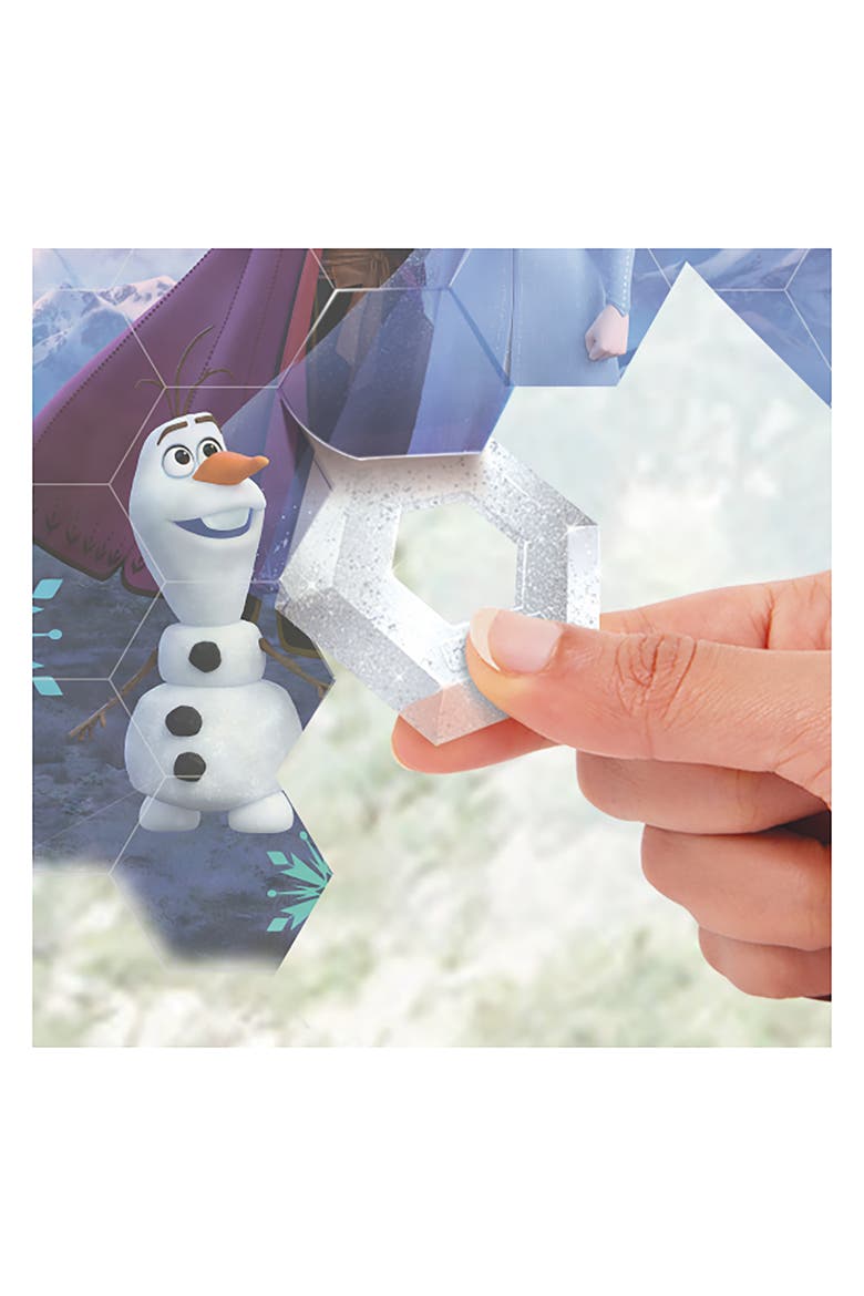 Frozen Piece Window Art Mosaic Clings, Alternate, color, Multicolored