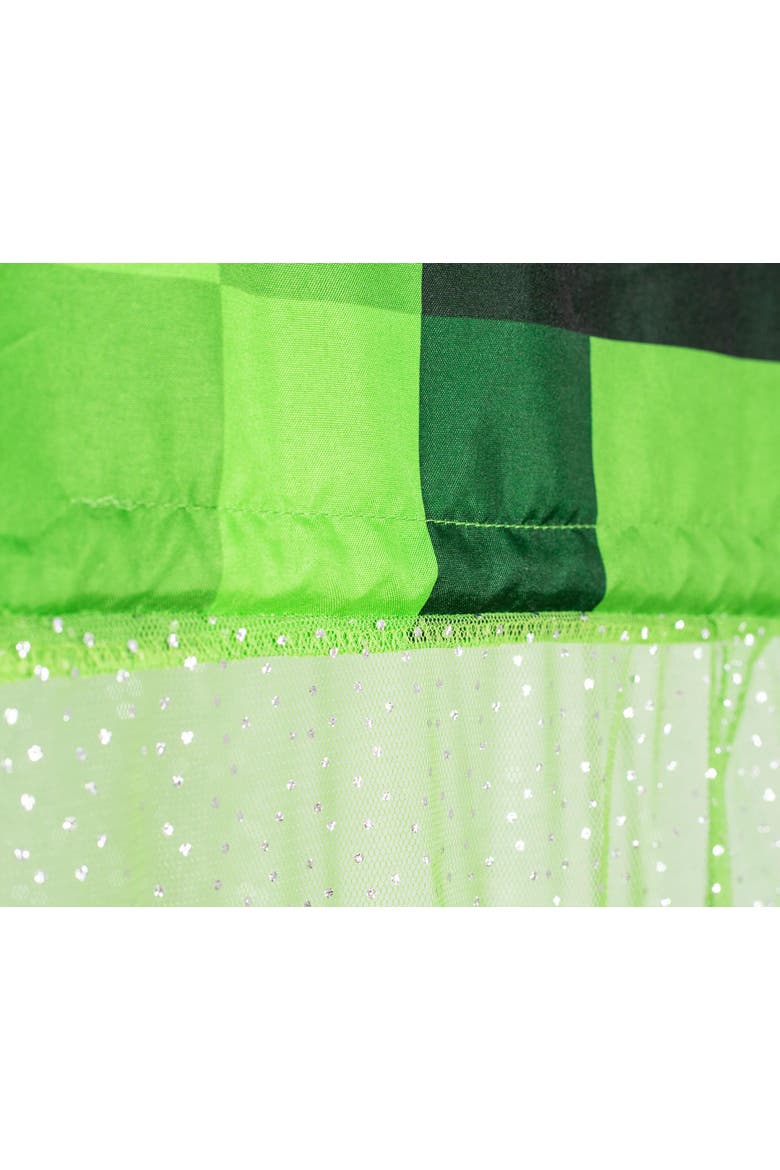 Green Creeper Kids Bed Canopy, Hanging Curtain Netting, Alternate, color, Green